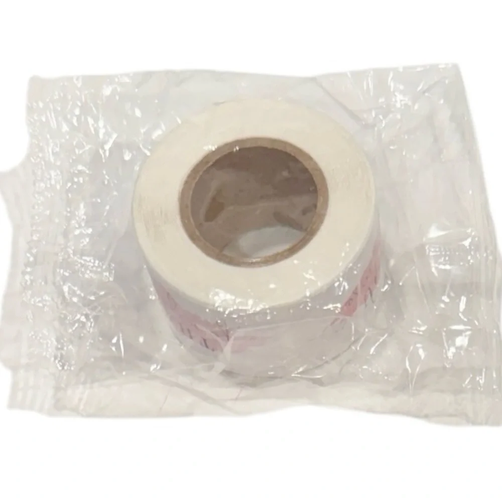 120 Stickers Thank You For Your Purchase Shipping Supplies White Pink NIP